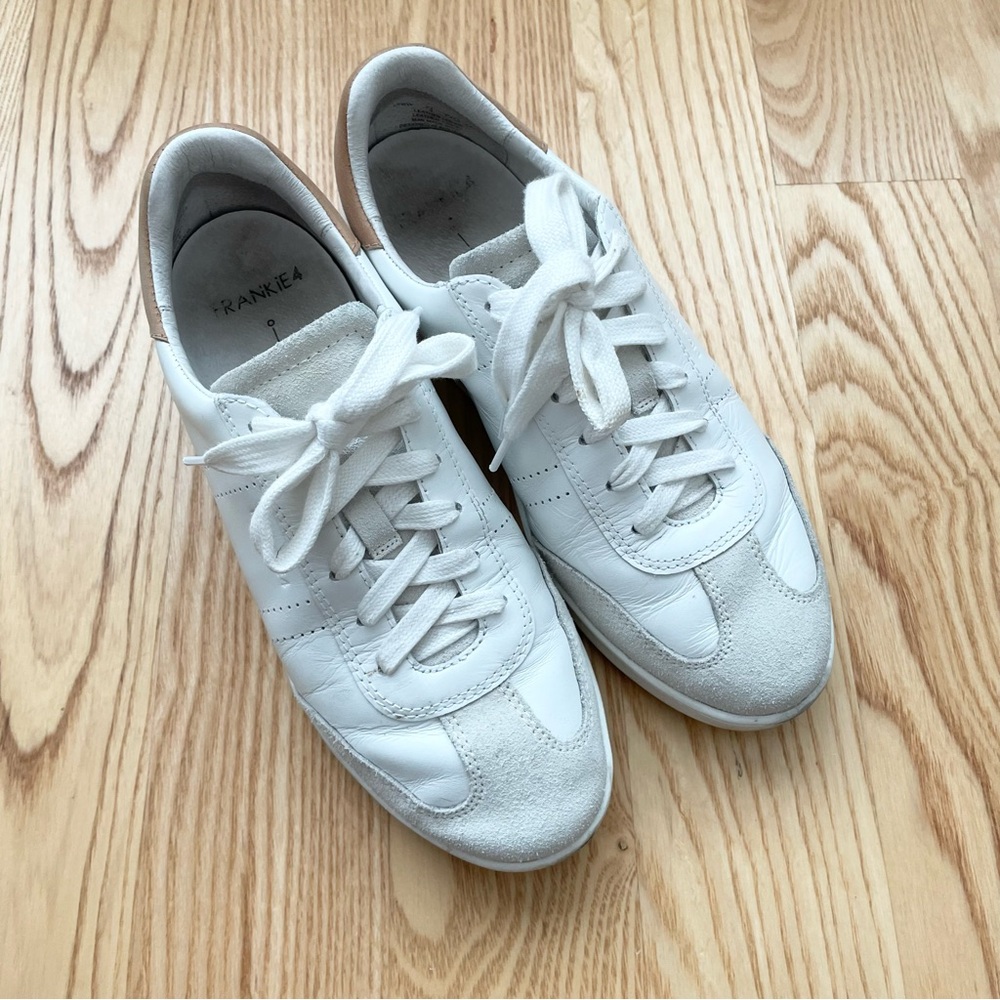 Frankie4 Drew sneakers in white/nutmeg, size 7.5 - Picture 3 of 8